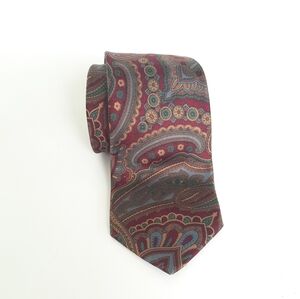 Vintage Robert Talbott Silk Tie Hand Sewn Italy